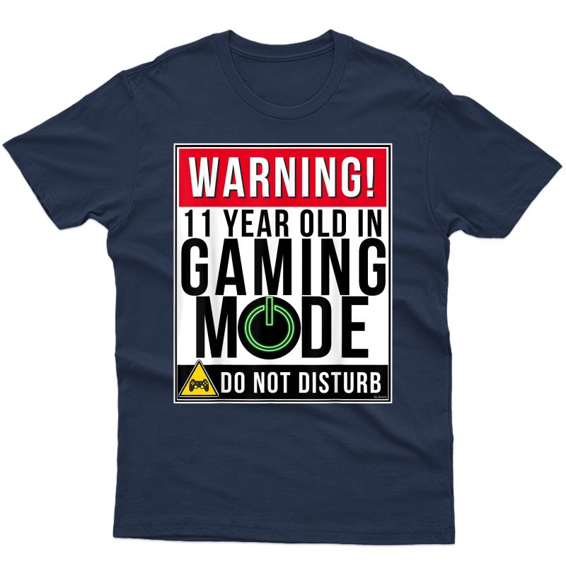 11th Birthday T-shirt 11 Year Old Gamer