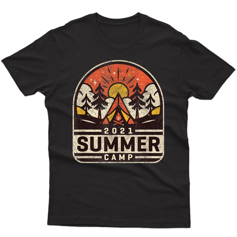 2021 Summer Camp Funny Camper T-shirt