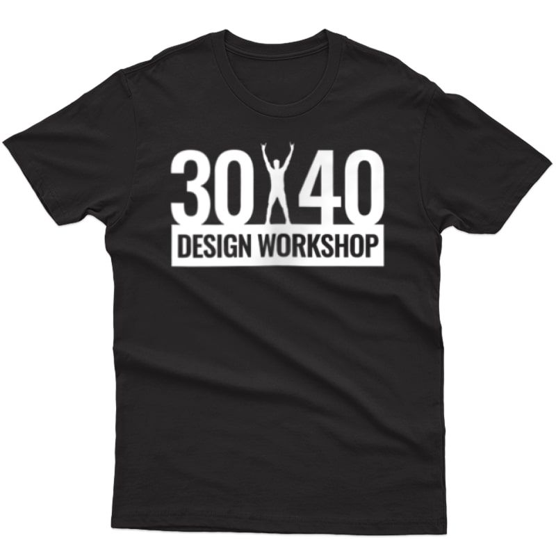 30x40 Logo Tee - Architect Arms Raised Throwing Metal Shirts