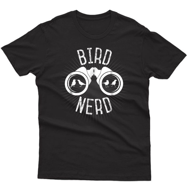 Birdwat Gifts, Birdwatching T-shirt: Bird Nerd Shirt