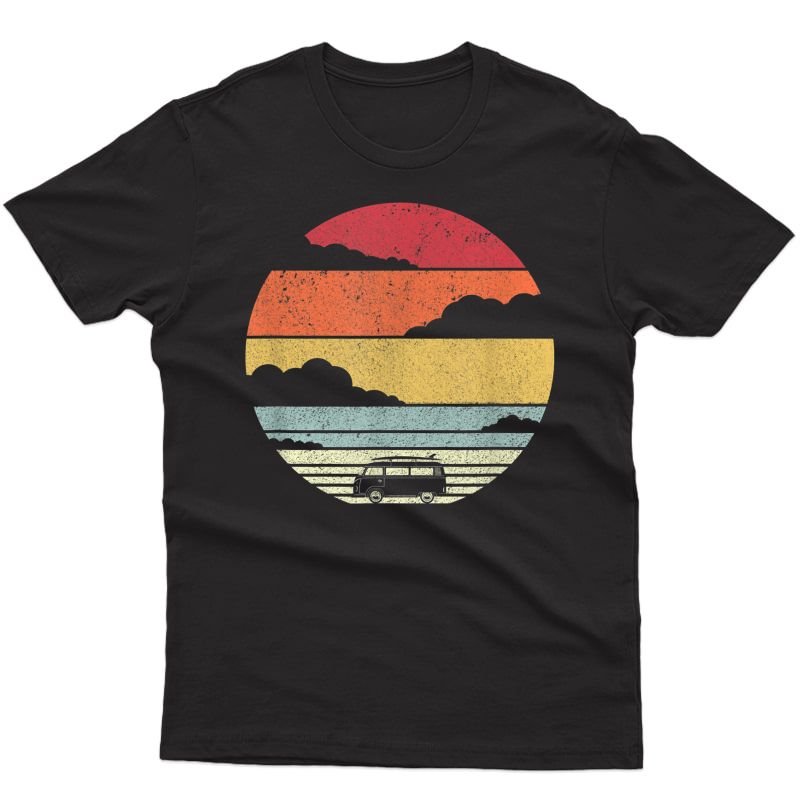 Camping Shirt. Retro Style Camper Van T-shirt