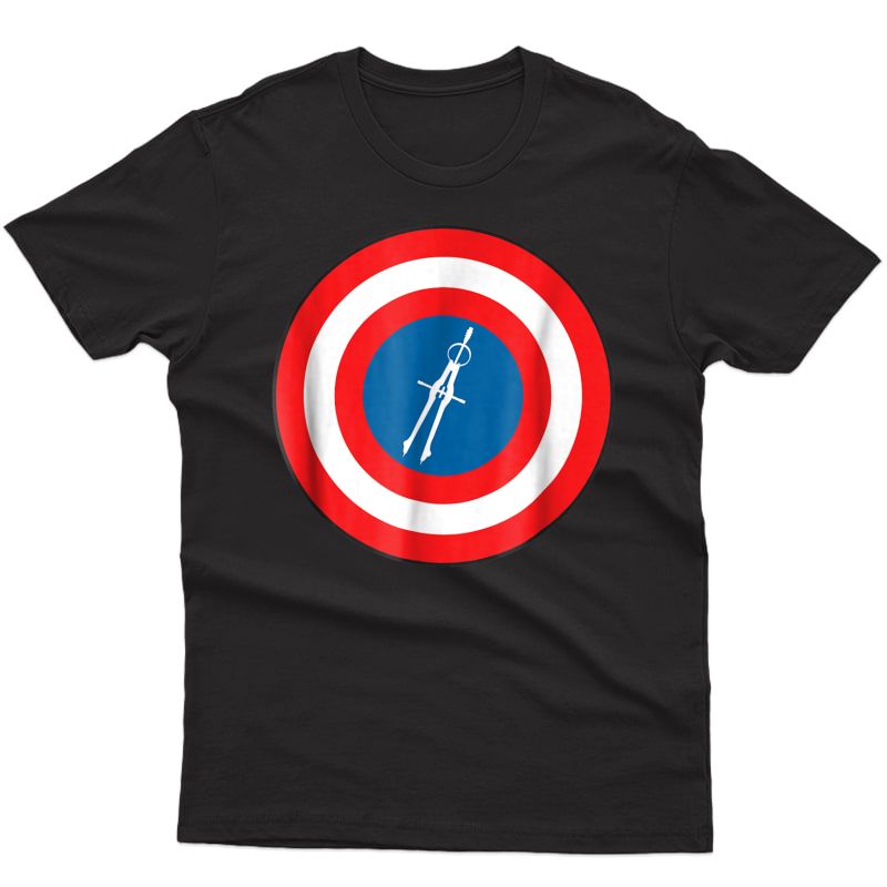 Captain Architect T-shirt Superhero Architecture Shirt Gift