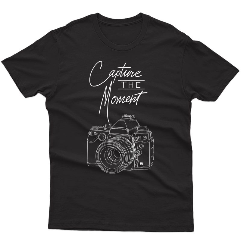 Capture The Mot Camera Photography Shirt For Photographer