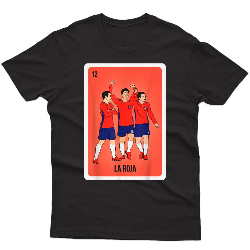 Chile Futbooll Soccer T-shirt