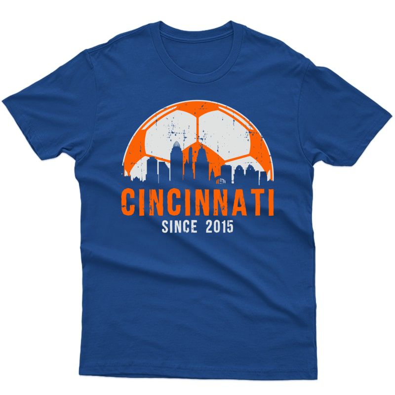 Cincinnati Skyline Soccer Fc Futbol Ohio Pullover Shirts