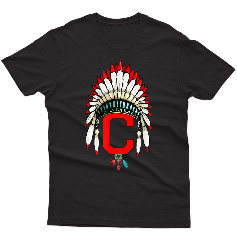 Cleveland Hometown Indian Tribe Vintage For Baseball Fans T-shirt