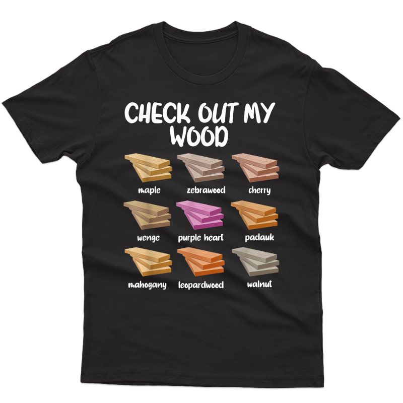 Contractor Funny Woodworker Gift Woodworking Tools Craftsman T-shirt