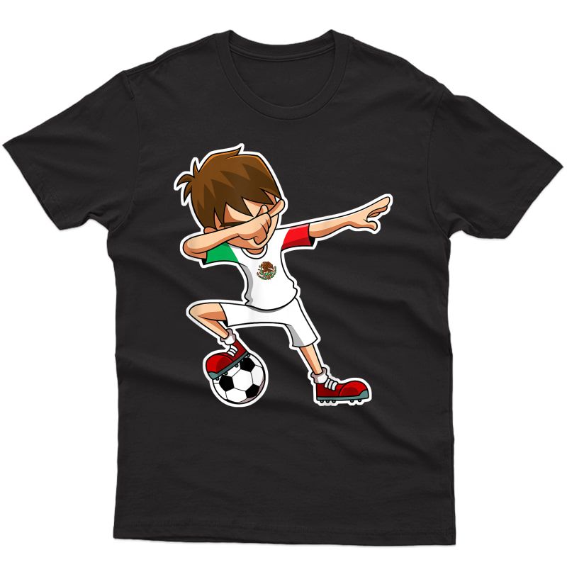 Dabbing Mexico Soccer Boy Shirt, Mexican Dab 