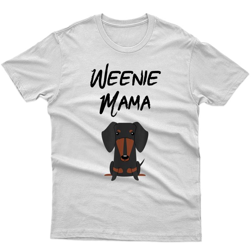 Dachshund Mom T-shirt Weiner Dog Gift T-shirt