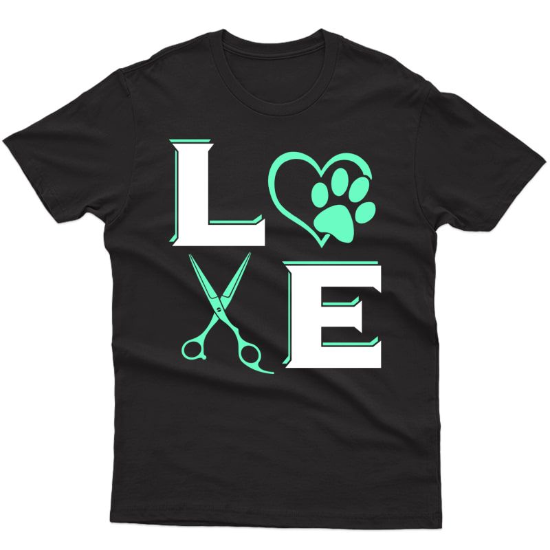 Dog Pet Grooming Stylist Cute Groomer Gift Veterinarian Tech Pullover Shirts