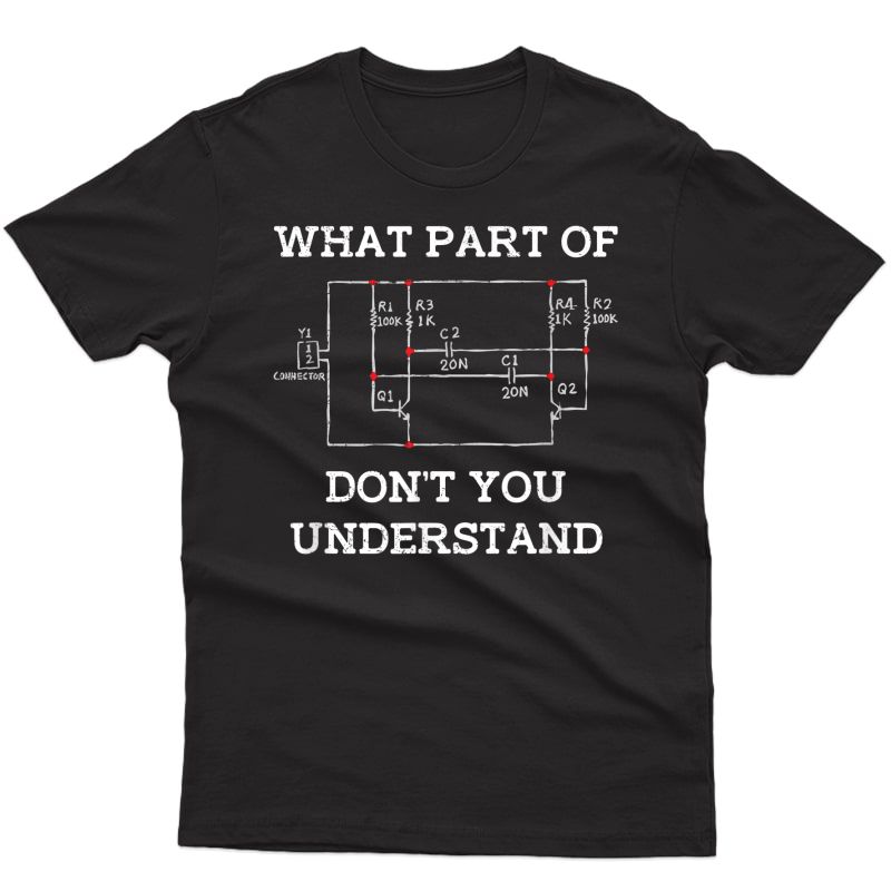 Electrical Engineer Gifts - Circuit Board Nerd T-shirt