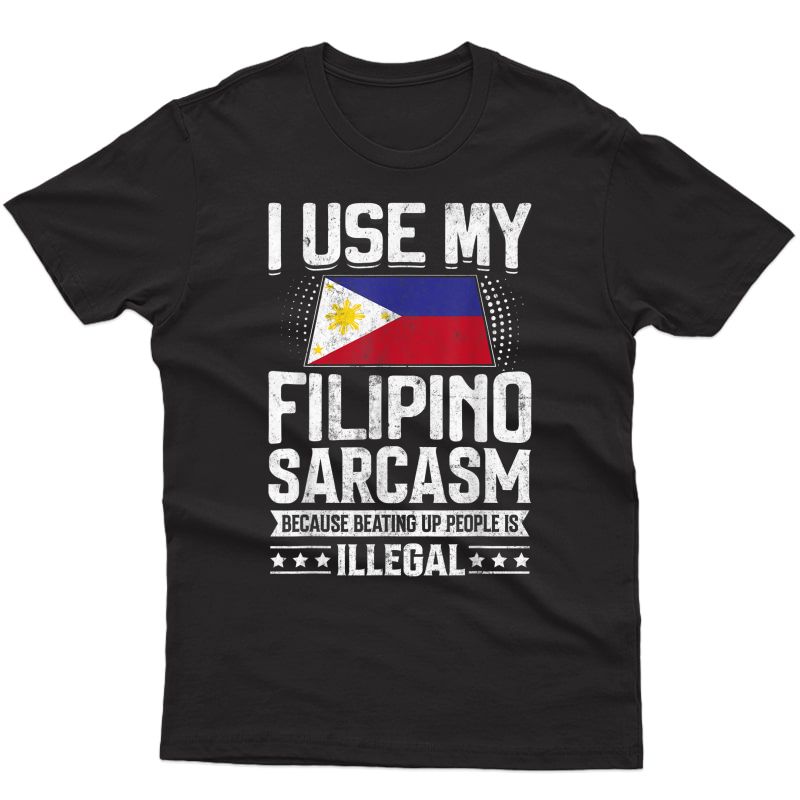 Filipino Shirt Funny National Proud T-shirt