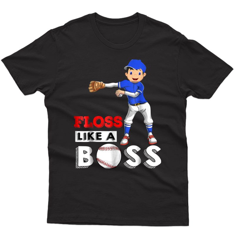 Floss Like A Boss Shirt Baseball