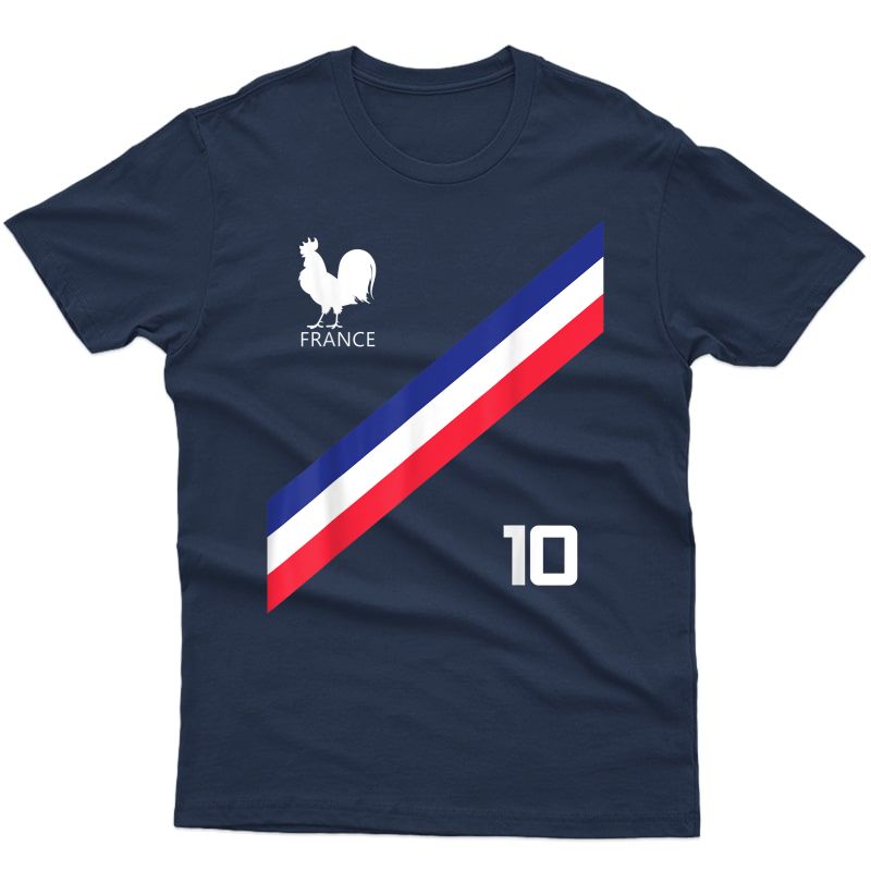 France Style Soccer French Football T-shirt