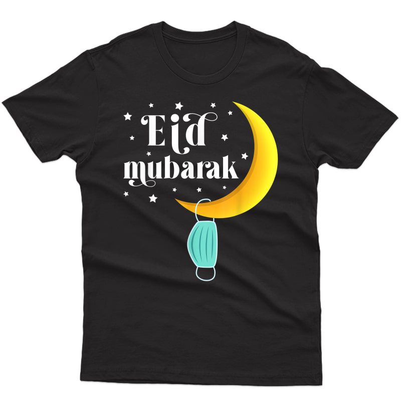 Funny Eid 2021 Mask Mu Clothing - Eid Mubarak T-shirt