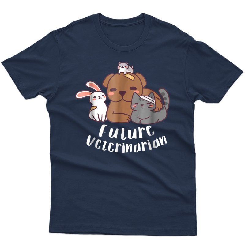 Future Veterinarian Career Dog Cat Rabbit Lover Gift T Shirt