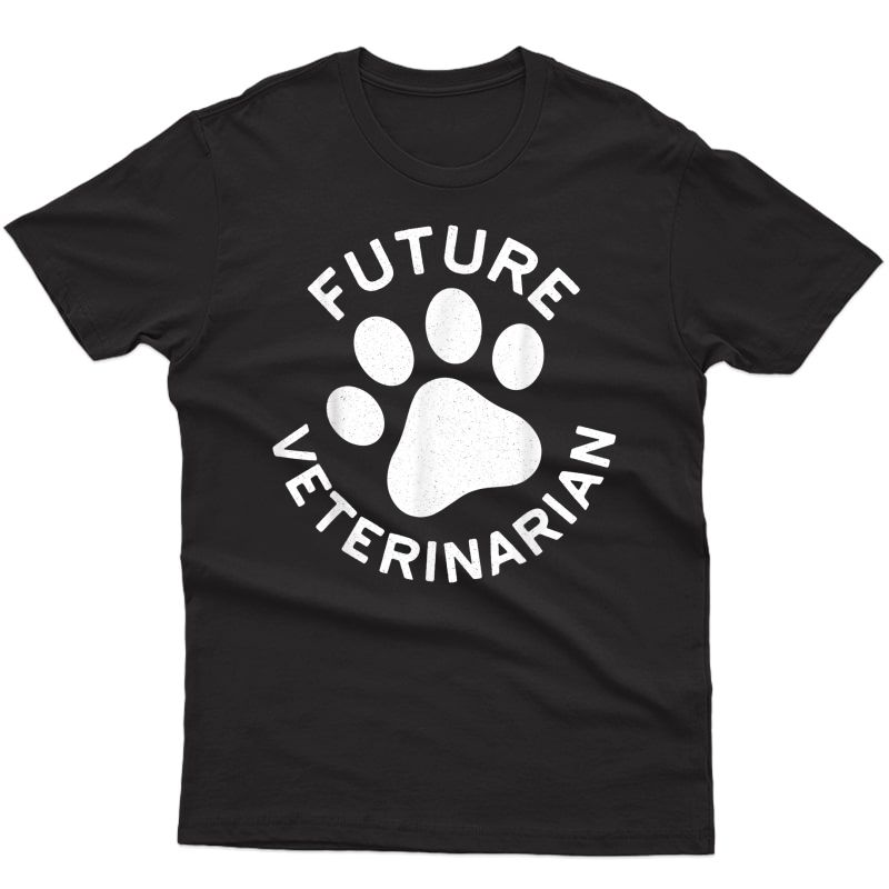 Future Veterinarian T-shirt Student Doctor Animal Lover Gift T-shirt