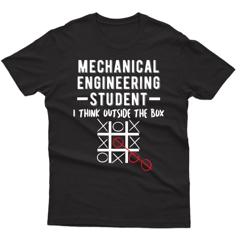 Gift For Mechanical Engineer College Student Illustration T-shirt