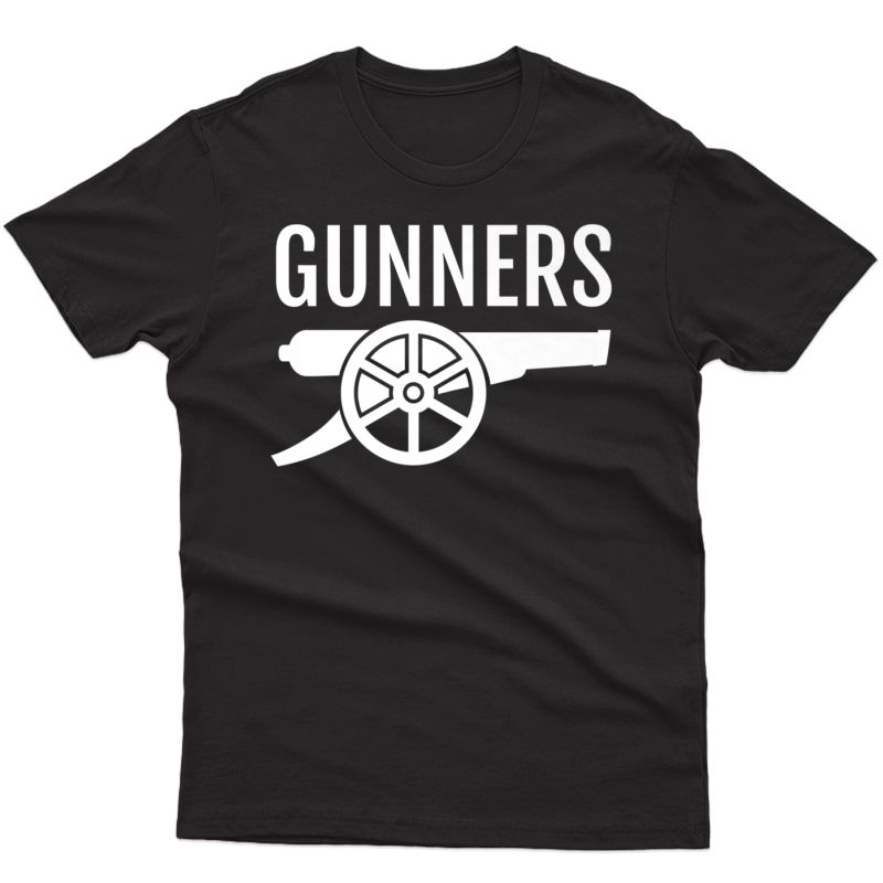 Gunners Cannon Arsenal Soccer Football T Shirt
