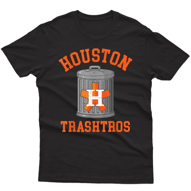 Houston Trashtros Funny Cheaters Cheated Houston Asterisks T-shirt