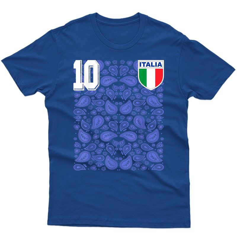 Italy Futbolll Soccer T-shirt