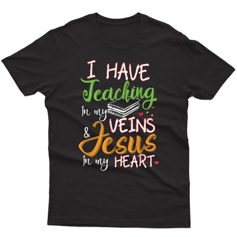Jesus Christian Tea T-shirt End Of Year Gift Teaching