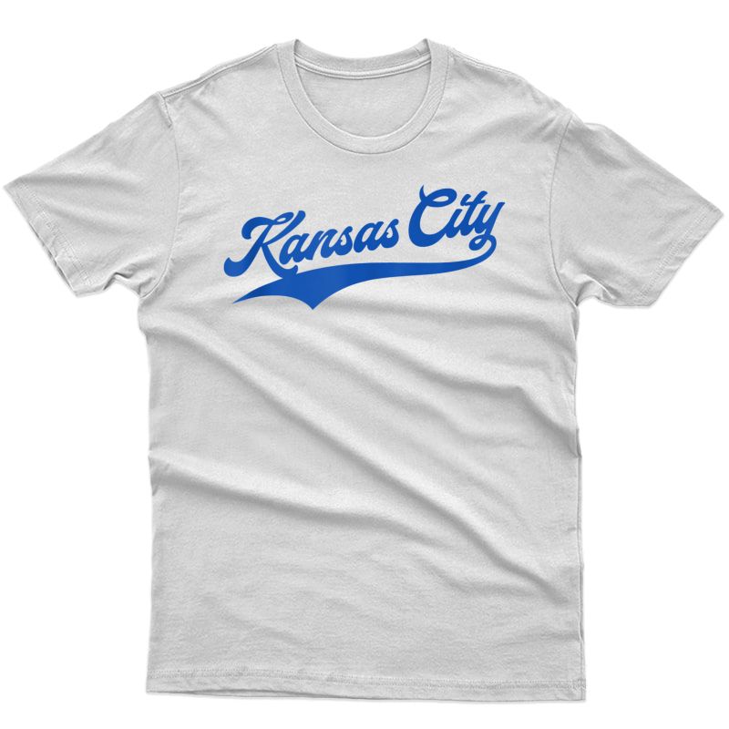 Kansas City Baseball | Kc Pride Royal Blue Vintage Gift Tank Top Shirts