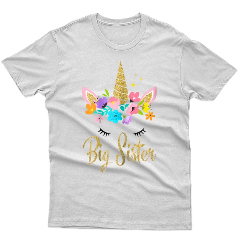  Unicorn Big Sister Shirt I'm Going To Be A Big Sister T