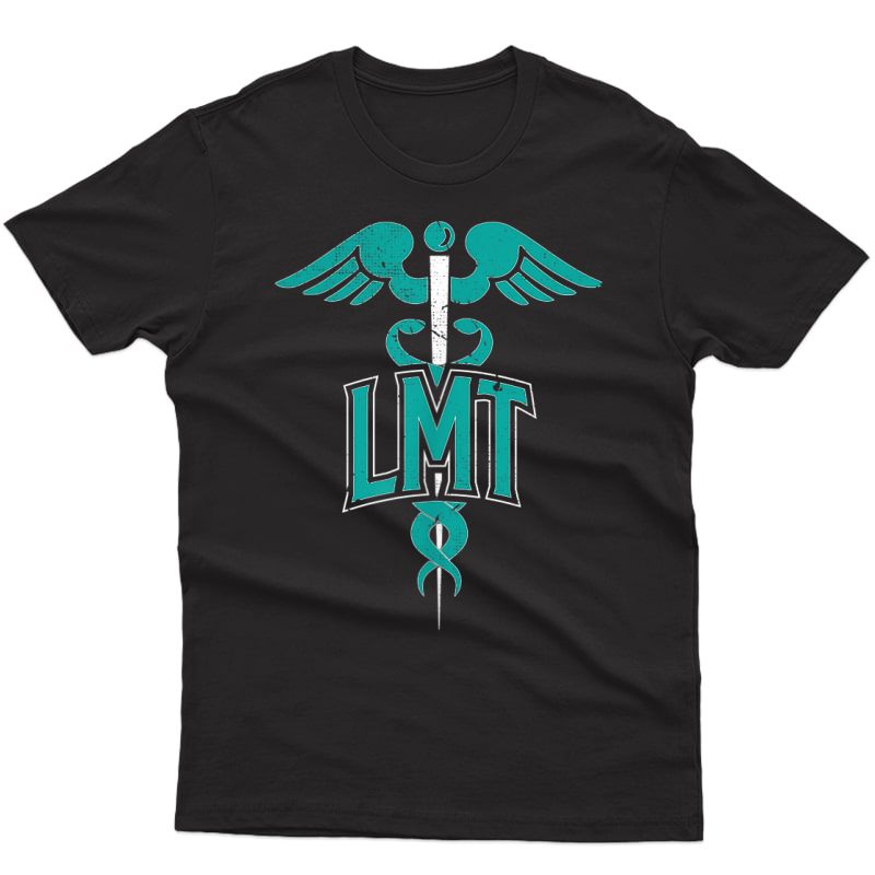  Massage Therapist Caduceus Medical Symbol T Shirt