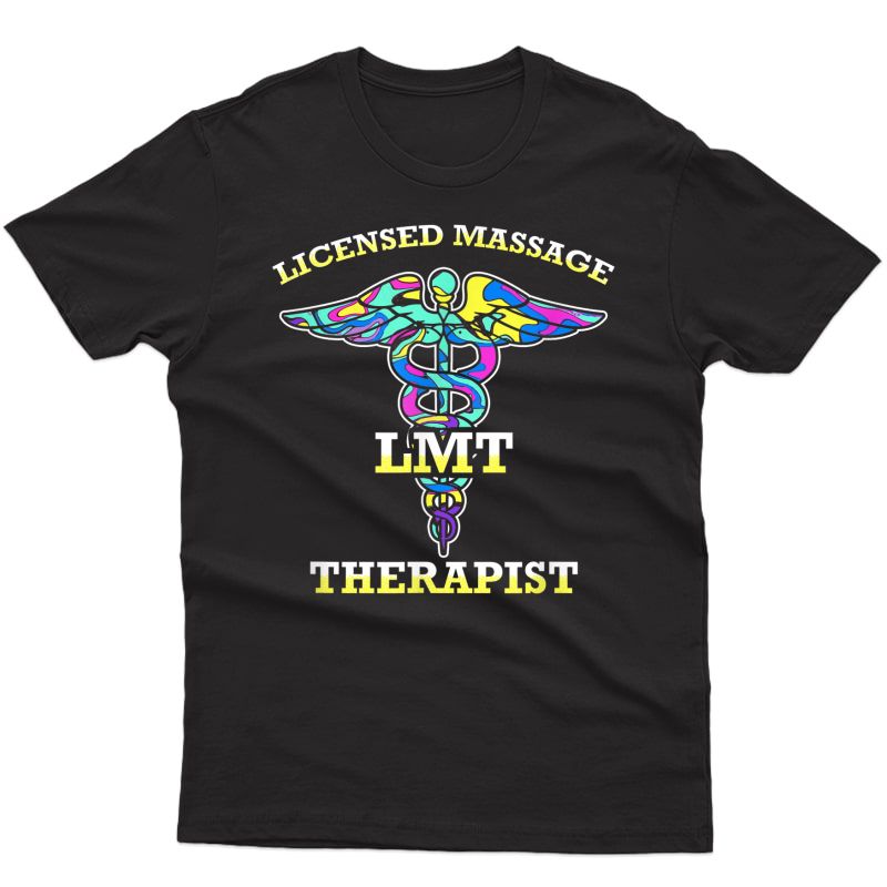 Lmt Massage Therapist Caduceus Gift T-shirt
