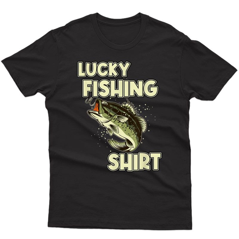 Lucky Fishing Shirt Bass Fishing T-shirt