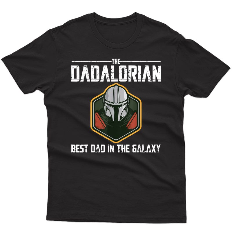 S Retro The Dadalorian Graphic Father's Day Tees Vintage Best T-shirt