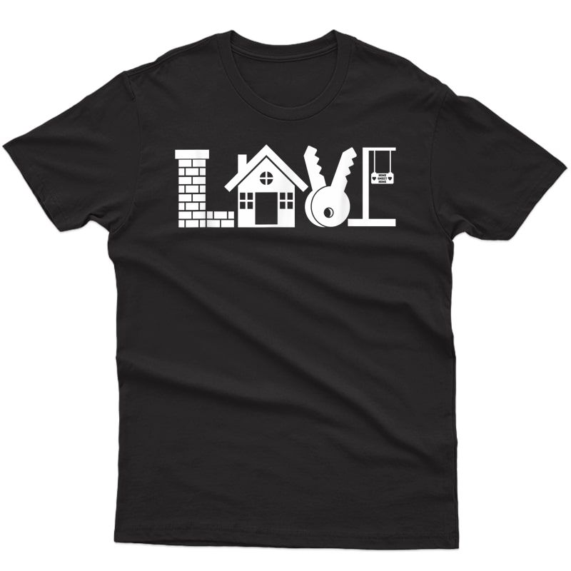 Real Estate Shirt Realtor Love Sold Sign