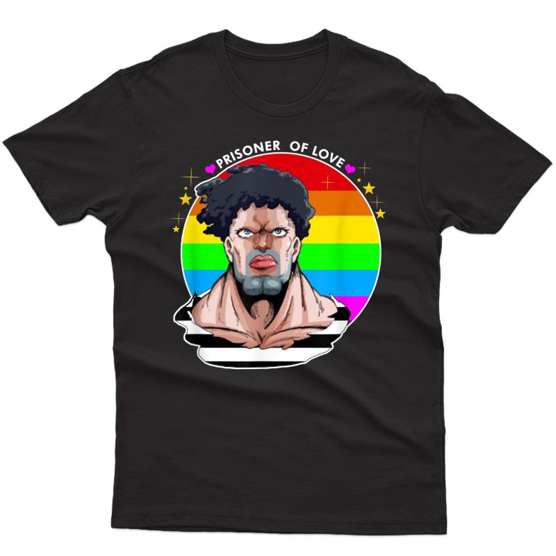 Saitama Gay Prisoner Of Love Puri Pride Muscle Gym Gift T-shirt