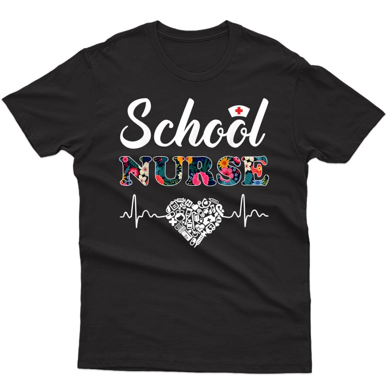 School Nurse Shirt Medical Nursing Gift T-shirt For Mom