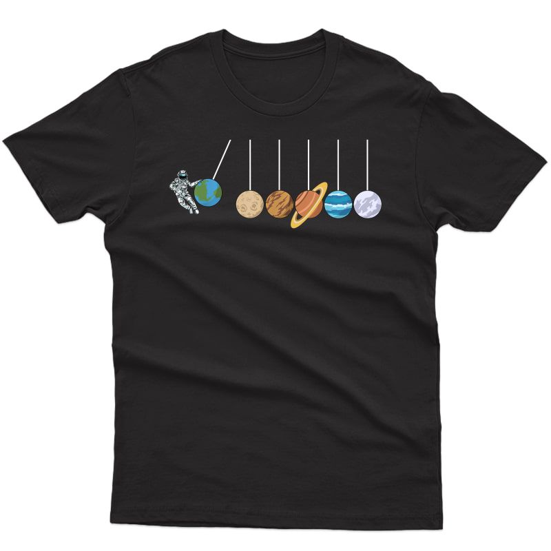 Solar System Cradle Tshirt | Funny Astrophysicist Shirt
