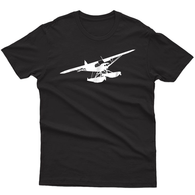 Super Cub Floatplane Airplane Bushplane Flying Pilot T-shirt