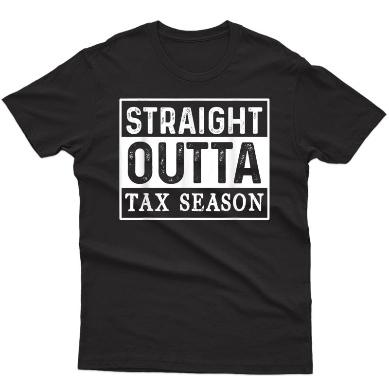 Taxation Free Accountant Career Gift Cpa Audit Tax Season T-shirt