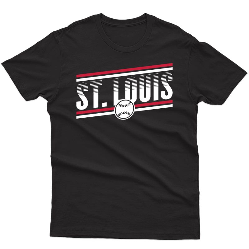 Vintage St. Louis Baseball Stl Missouri Cardinal Gift Pullover Shirts