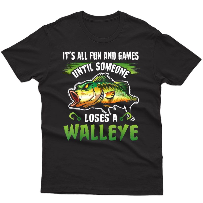 Walleye T-shirt Fishing T Gift Idea