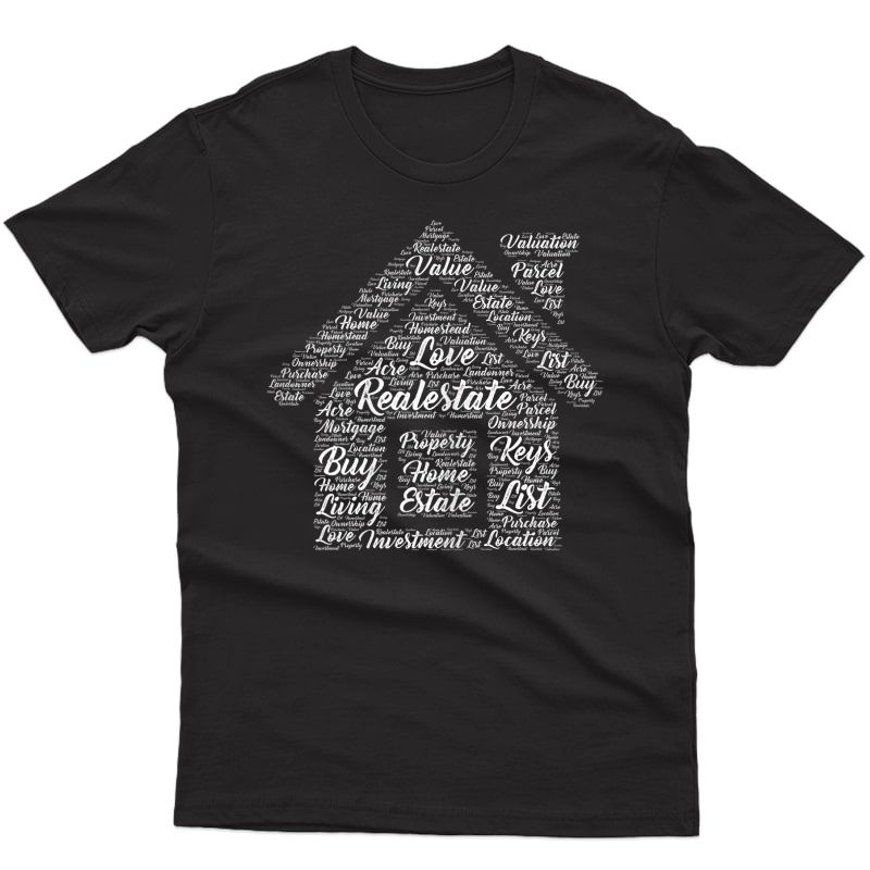  Cute Sales Real Estate Realtor Gift T-shirt