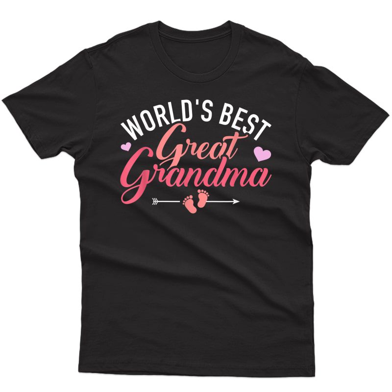 World's Best Great Grandma T-shirt